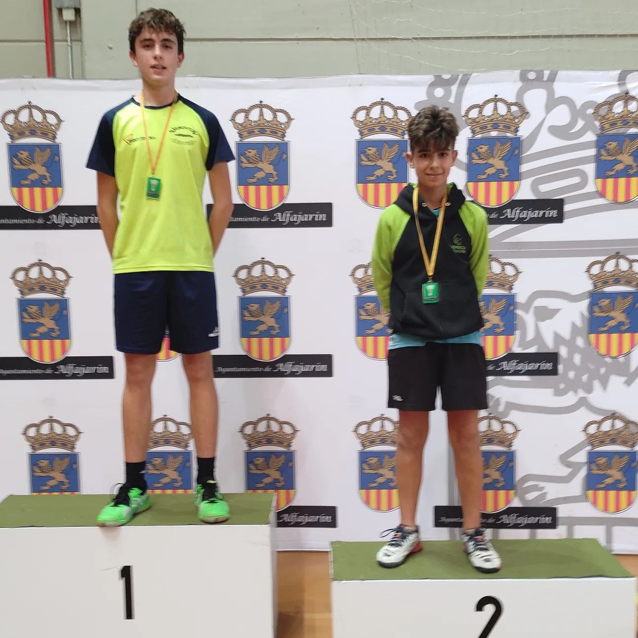 Medallas navarras en el Torneo Territorial Ranqueable celebrado en Alfajarín